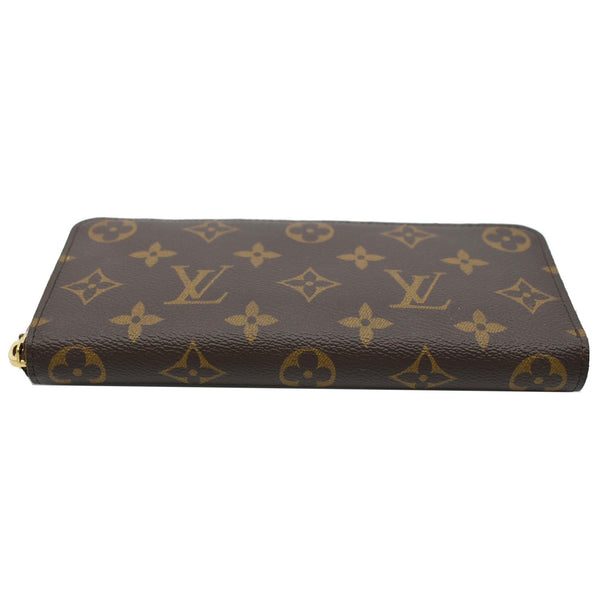 LOUIS VUITTON Clemence Monogram Canvas Zippy Wallet Rose Ballerine