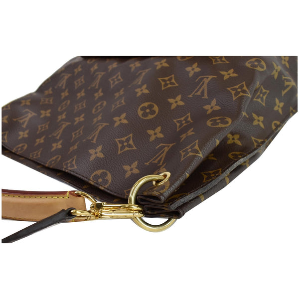 Louis Vuitton Metis Hobo Monogram Canvas Shoulder Bag - corner view
