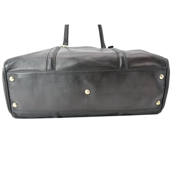 Gucci Britt Leather Satchel Bag Black - Shop at DDH