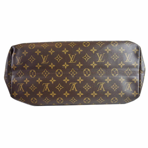 LOUIS VUITTON Monogram Canvas Raspail MM Shoulder Bag Brown