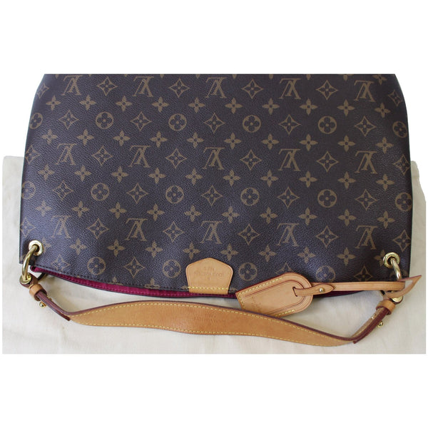 Louis Vuitton Graceful MM Monogram Canvas Bag for women leather made