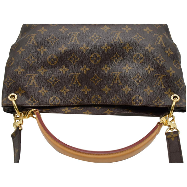 LOUIS VUITTON Metis Hobo Monogram Canvas Shoulder Bag Brown