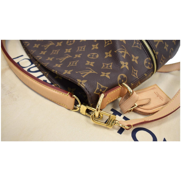 LOUIS VUITTON Melie Monogram Canvas Hobo Shoulder Bag Brown
