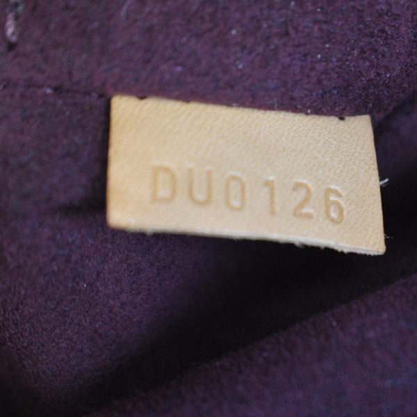 LOUIS VUITTON Melie Monogram Canvas Hobo Bag Brown