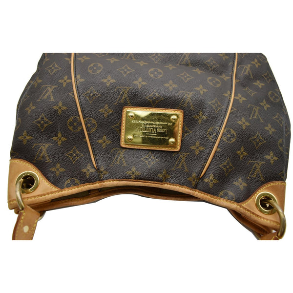 LOUIS VUITTON Galliera PM Monogram Canvas Hobo Shoulder Bag Brown