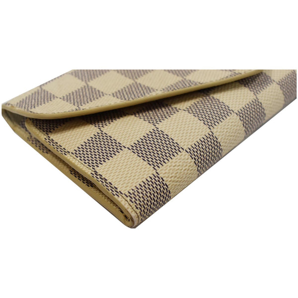 LOUIS VUITTON Josephine Damier Azur Wallet White