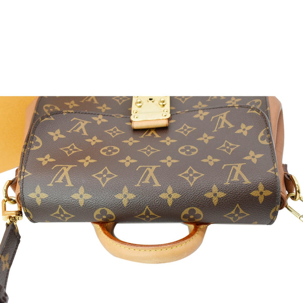 Louis Vuitton Eden MM Monogram Canvas Shoulder Bag Brown