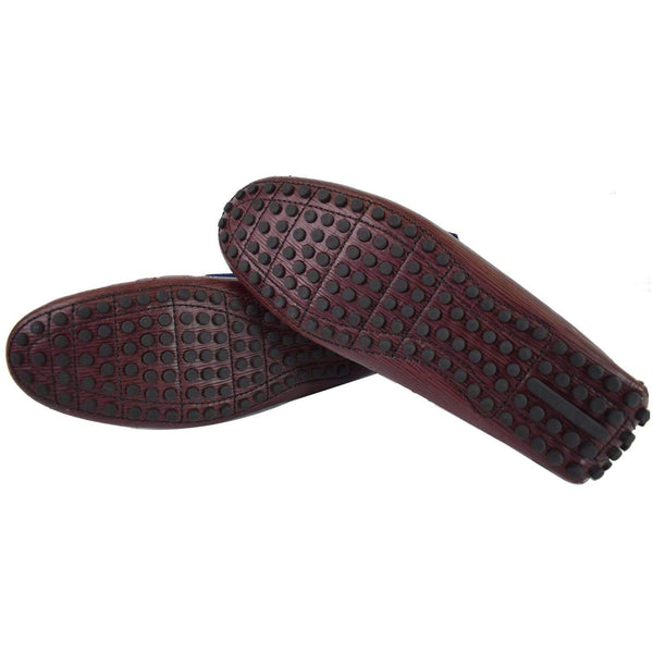 Louis Vuitton Hockenheim Moccasin Leather Loafers - bottom preview