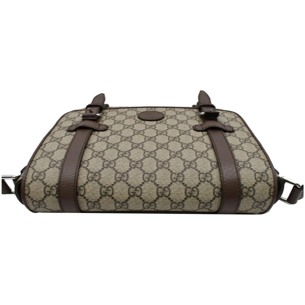 GUCCI GG Supreme Canvas Messenger Bag Beige 658542