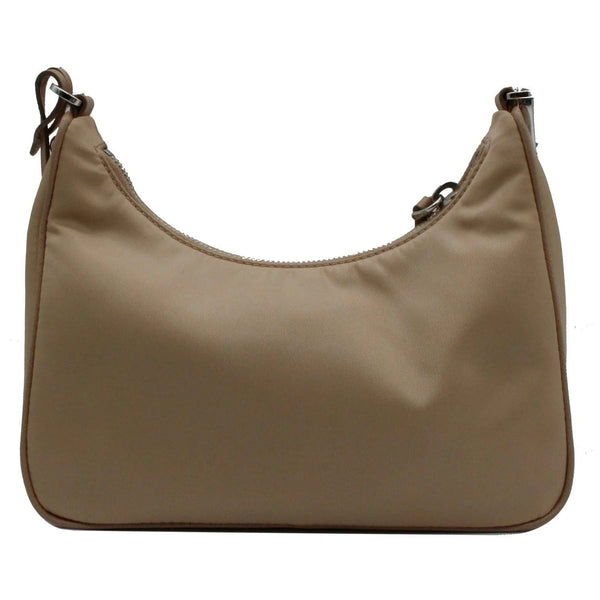 PRADA Re-Edition 2005 Re-Nylon Shoulder Bag Beige