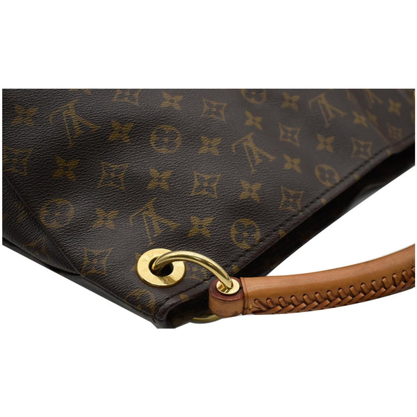 preloved Lv Artsy MM Monogram Canvas Hobo Bag Brown