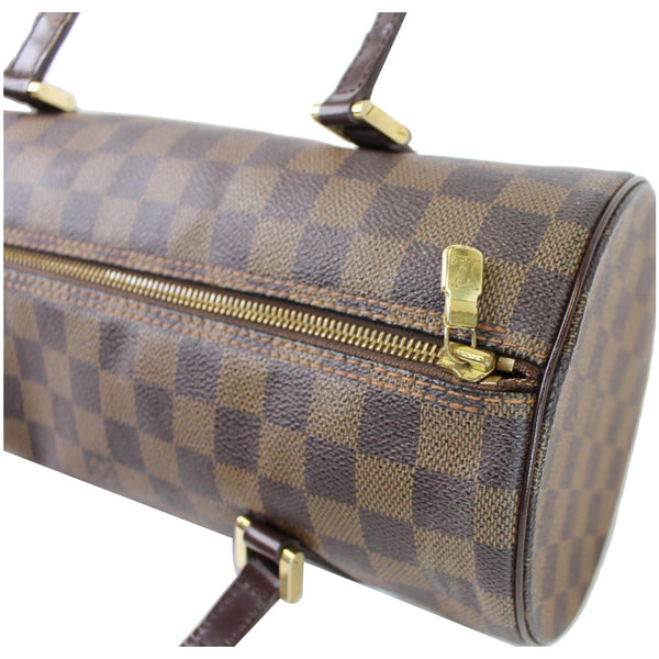 Louis Vuitton Papillon 30 Damier Ebene Shoulder Bag - right side corner