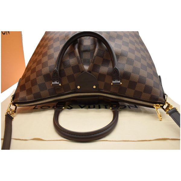 LOUIS VUITTON Siena PM Damier Ebene Shoulder Bag Brown