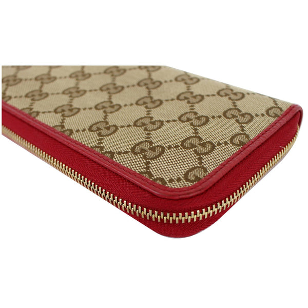 Gucci GG Monogram Canvas Zippy Wallet - for daily use