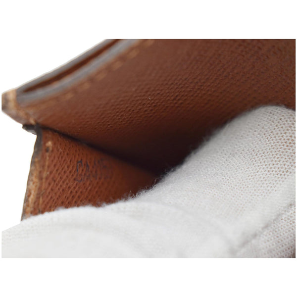 LOUIS VUITTON Card Holder Monogram Canvas Brown