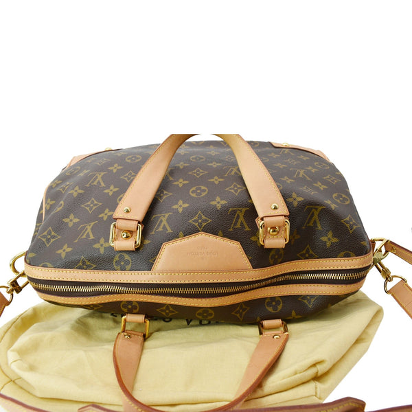 LOUIS VUITTON Retiro GM Monogram Canvas Shoulder Bag Brown