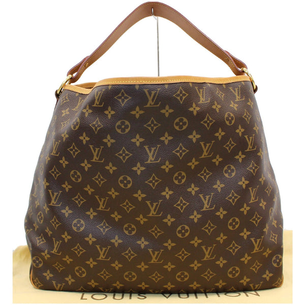 LOUIS VUITTON Delightful GM Monogram Canvas Shoulder Bag Brown