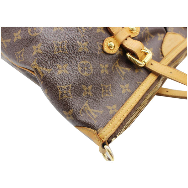 LOUIS VUITTON Palermo GM Monogram Canvas Tote Bag Brown