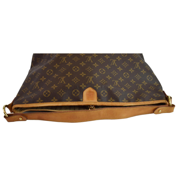 LOUIS VUITTON Delightful MM Monogram Canvas Shoulder Bag Brown