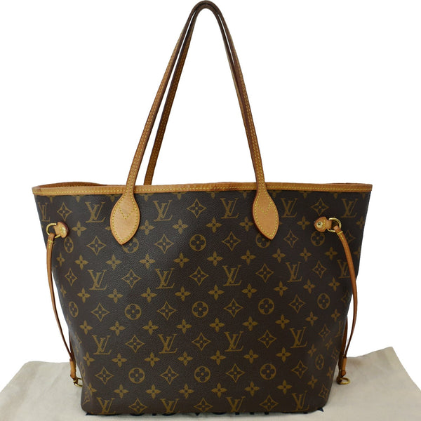 LOUIS VUITTON Neverfull MM Monogram Canvas Shoulder Bag Brown - New Year Deals