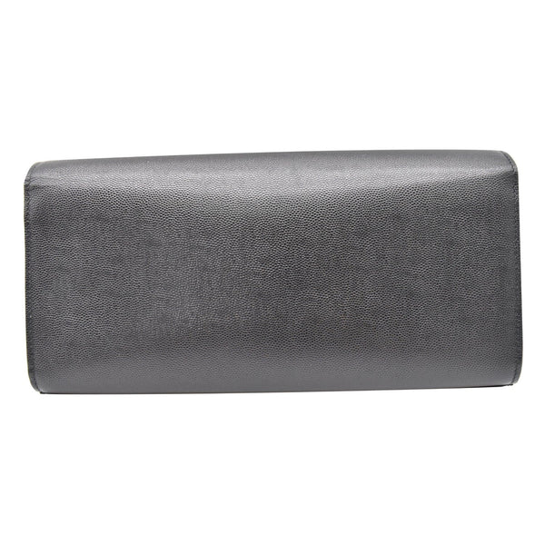 YVES SAINT LAURENT Kate Leather Clutch Wallet Black