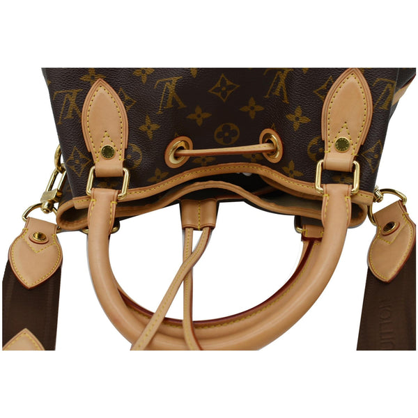 LOUIS VUITTON Eden Neo Monogram Canvas Shoulder Bag Brown