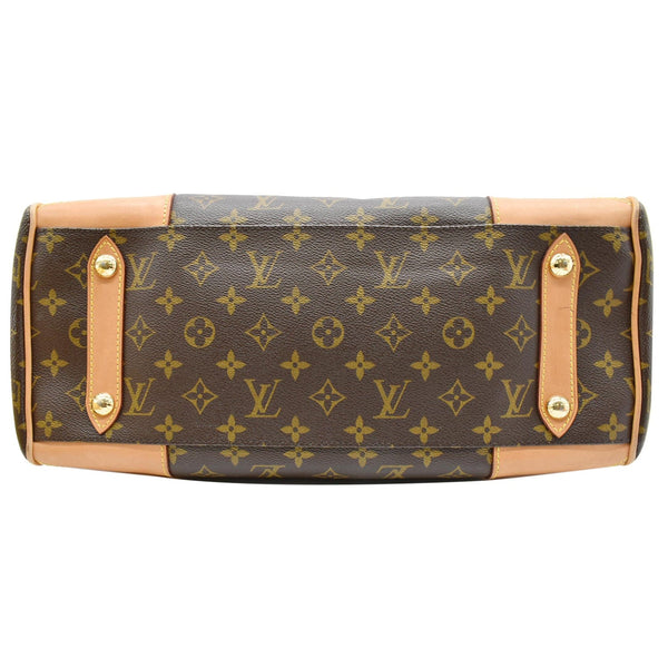 LOUIS VUITTON Retiro GM Monogram Canvas Shoulder Bag Brown