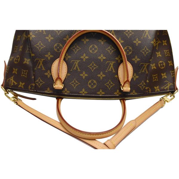 LOUIS VUITTON Turenne GM Monogram Canvas 2 Way Shoulder Bag Brown