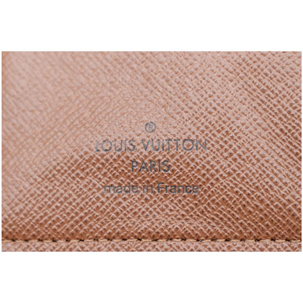 LOUIS VUITTON Agenda PM Monogram Canvas Planner Cover Brown