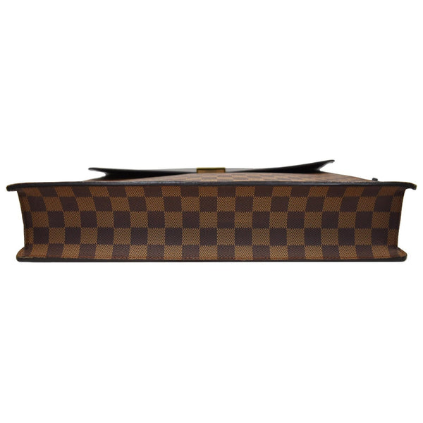 LOUIS VUITTON Altona Damier Ebene Brief Case Brown