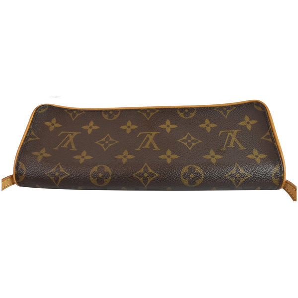 Louis Vuitton Pochette Twin GM Monogram Canvas Handbag - top side view