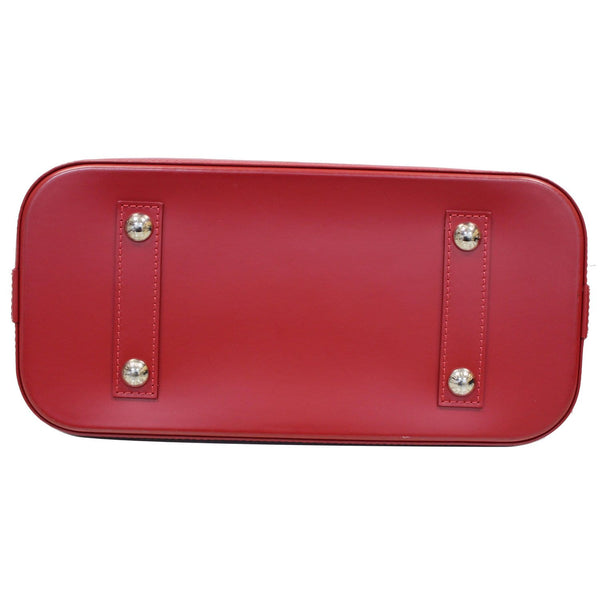 Louis Vuitton Alma PM Epi Leather Shoulder Bag bottom