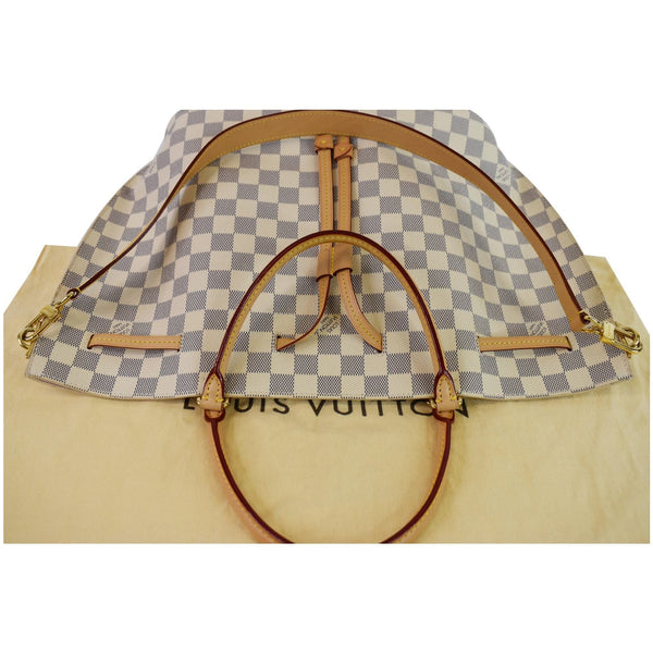 LV Girolata Damier Azur Shoulder Bag White