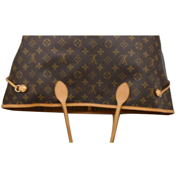 LOUIS VUITTON Neverfull GM Monogram Canvas Tote Bag Brown