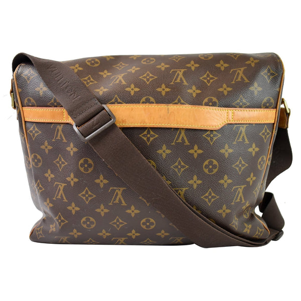 LOUIS VUITTON Abbesses Monogram Canvas Messenger Bag Brown