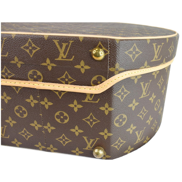 Louis Vuitton Hat Box 40 Monogram Canvas Travel Handbag - women brown bag