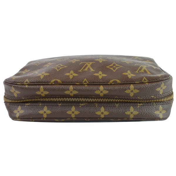 LOUIS VUITTON Trousse Toilette 23 Monogram Canvas Cosmetic Pouch Brown