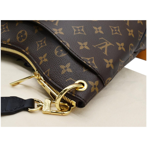 LOUIS VUITTON Odeon NM MM Monogram Canvas Shoulder Bag Black/Brown