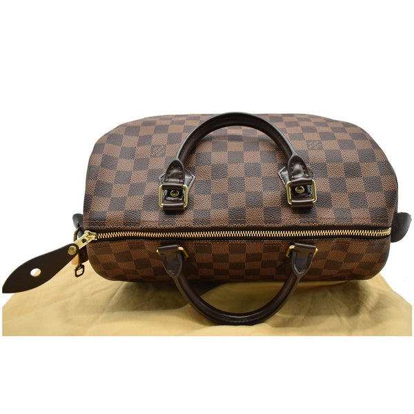 Louis Vuitton Speedy 30 Damier Ebene bag - top zipper interior