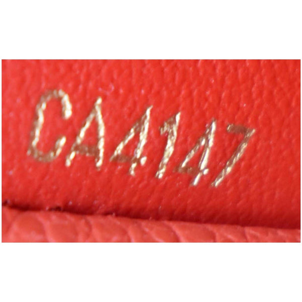 LOUIS VUITTON Pallas Compact Monogram Canvas Wallet Cerise