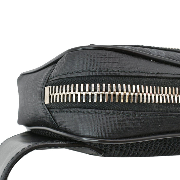 GUCCI GG Supreme Canvas Belt Bumbag Black 474293