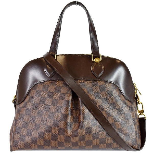 LOUIS VUITTON Salvi Damier Ebene Shoulder Bag Brown