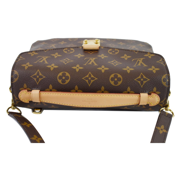 LOUIS VUITTON Metis Pochette Monogram Canvas Crossbody Bag Brown