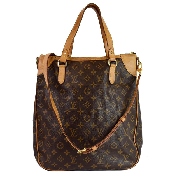 LOUIS VUITTON Odeon GM Monogram Canvas Shoulder Bag Brown