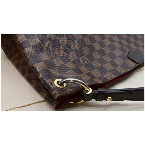 Lv Graceful MM Damier Ebene Shoulder Bag