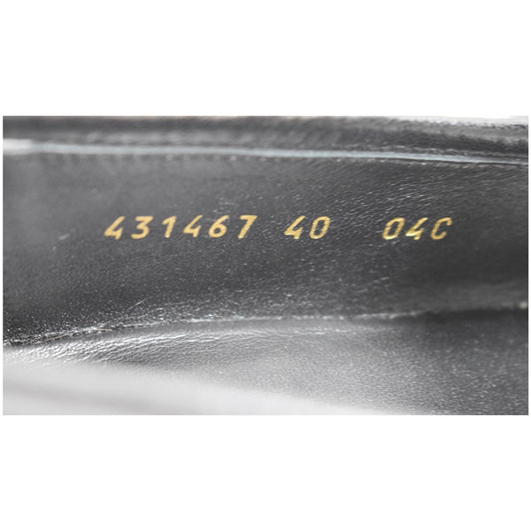 Gucci GG Jordaan Velvet Leather Loafer - product code