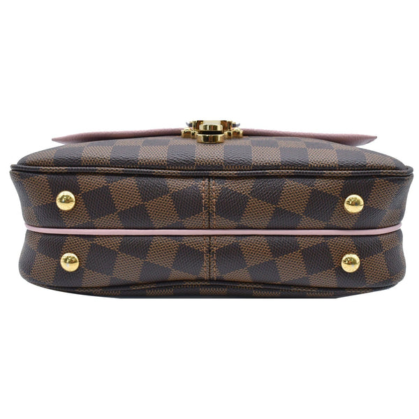 LOUIS VUITTON Clapton Damier Ebene Crossbody Bag Magnolia