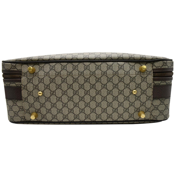 Gucci Web GG Supreme Suitcase Travel Bag - Dallas Handbags
