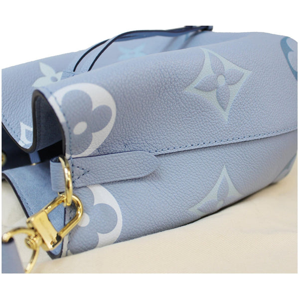 LOUIS VUITTON NeoNoe BB Monogram Empreinte Shoulder Bag Summer Blue