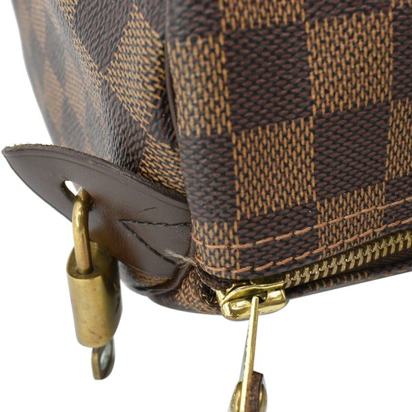 LOUIS VUITTON Speedy 30 Damier Ebene Satchel Bag Brown - New Year Deals